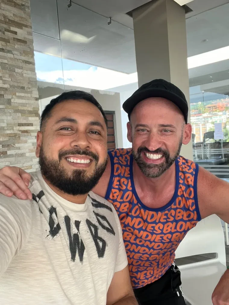 Christian Serrano and Kevin Kahn in Puerto Vallarta