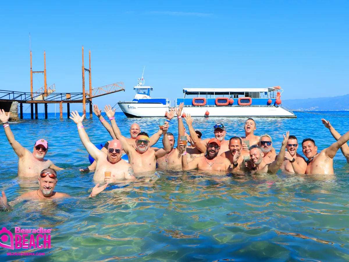 Bearadise Beach, reachable only by boat